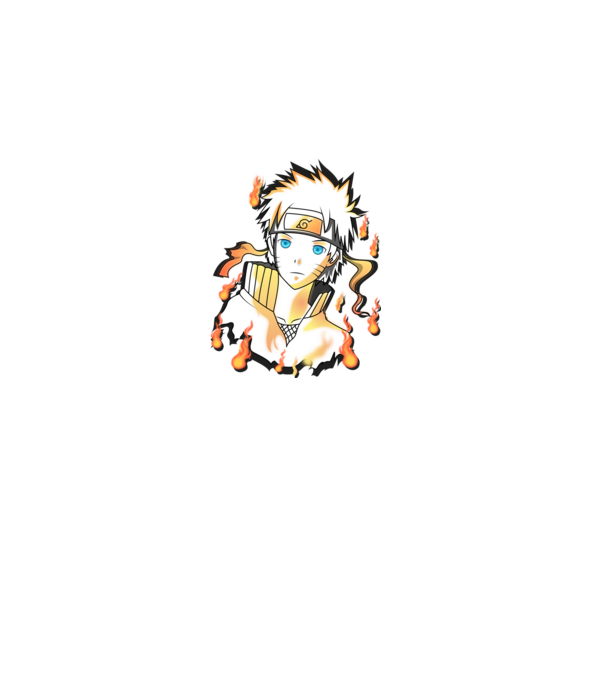 Naruto minta homokszín pólón