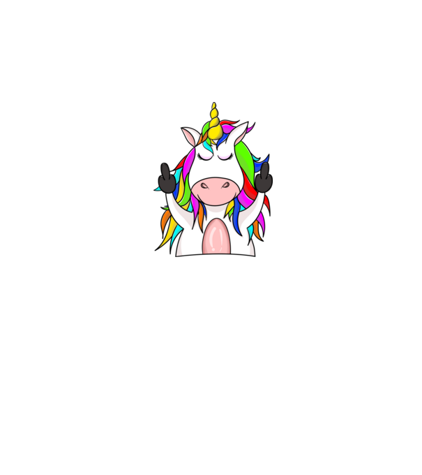 UNICORNIS minta szürke pólón