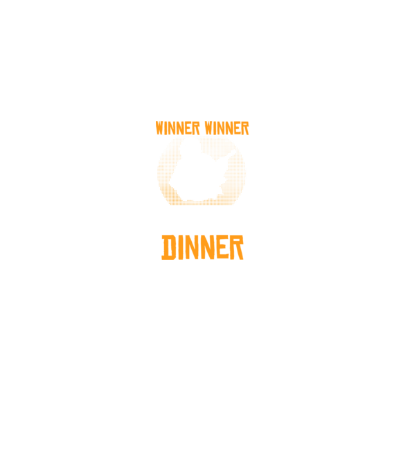 Pubg Chicken dinner minta fekete pólón