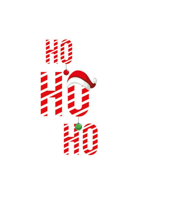 Ho ho ho minta fekete pólón