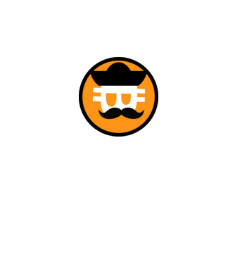 BitcoinBetyár minta szürke pólón