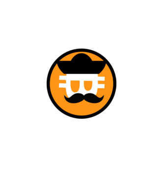 BitcoinBetyár minta szürke pólón