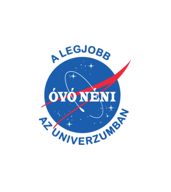Legjobb óvó néni az univerzumban minta fehér pólón