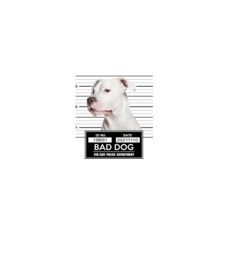 Argentin Dog - Bad Dog minta fehér pólón