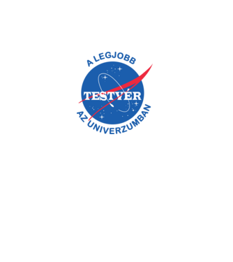 A legjobb testvér az univerzumban minta fehér pólón