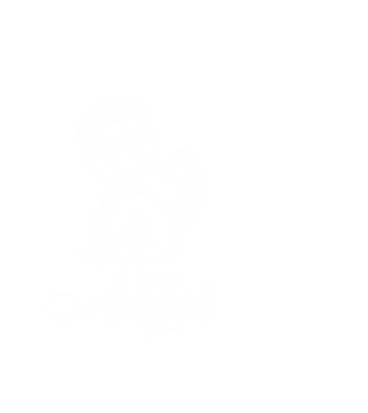Little angel minta fehér pólón