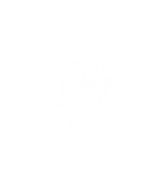 Dog Mom minta fekete pólón