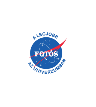 A legjobb fotós az univerzumban minta fehér pólón