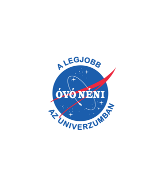 Legjobb óvó néni az univerzumban minta fehér pólón