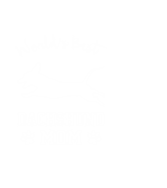 World's Best Dachshund Mom minta fekete pólón