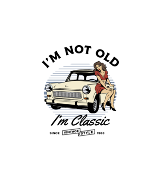 Trabant-I'am not old minta fehér pólón