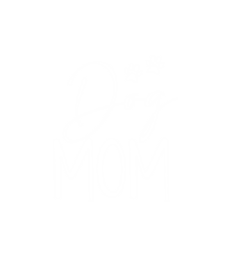 Dog Mom minta fehér pólón