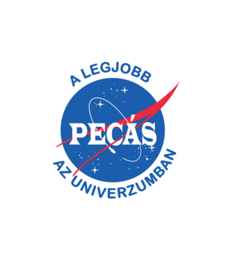A legjobb pecás az univerzumban minta fehér pólón