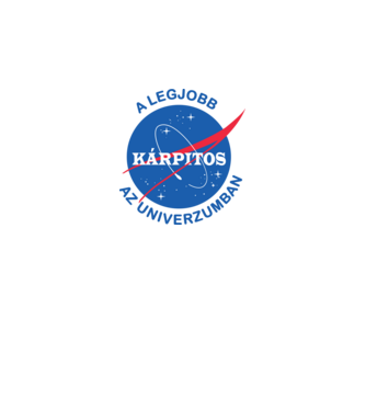 A legjobb kárpitos az univerzumban minta fehér pólón