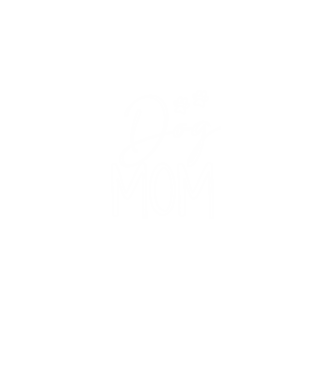Dog Mom minta fekete pólón