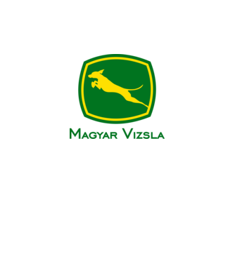Vizsla minta fekete pólón
