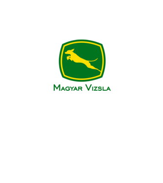 Vizsla minta fekete pólón