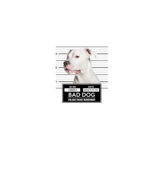 Argentin Dog - Bad Dog minta fehér pólón