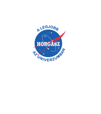 A legjobb horgász az univerzumban minta fehér pólón