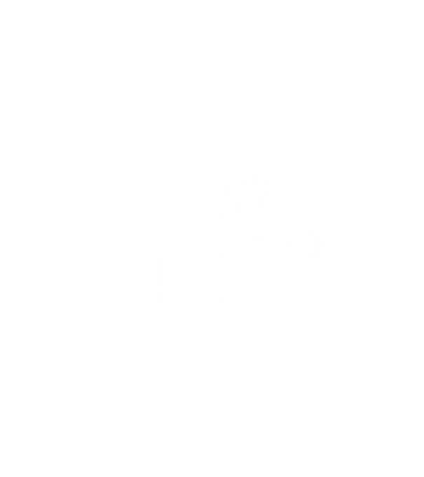 Tacskó márka paródia minta fehér pólón