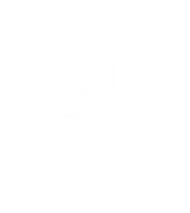 I love Science minta farmerkék pólón