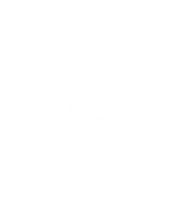 Ennyire szeretem a kutyámat minta fekete pólón