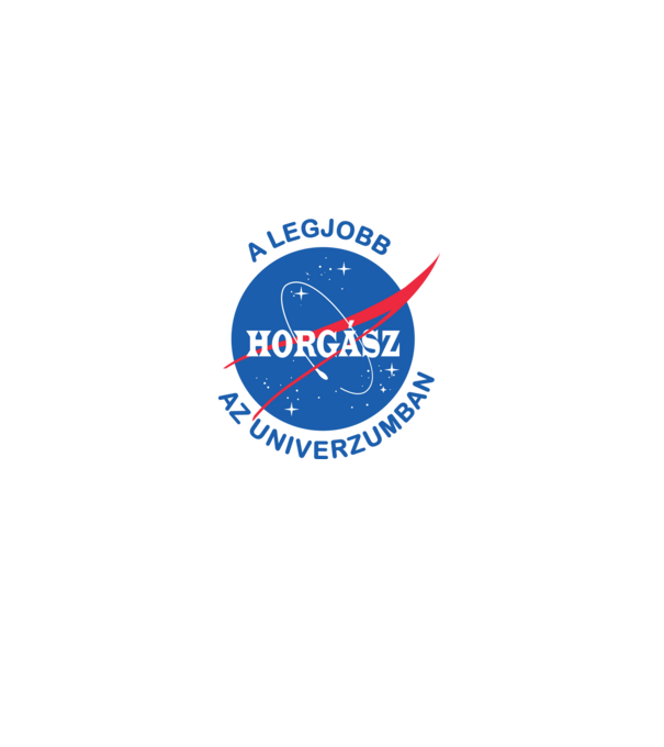 A legjobb horgász az univerzumban minta szürke pólón