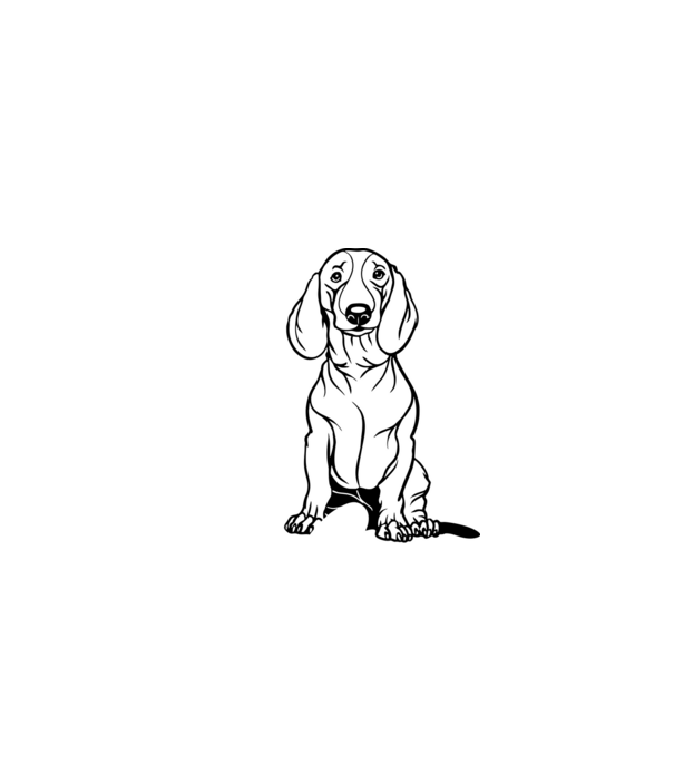 Tacskó Love minta almazöld pólón