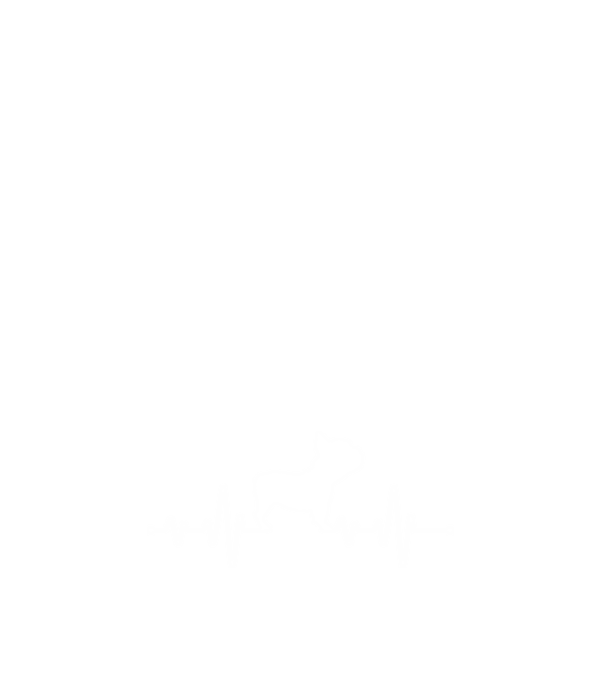 Francia bulldog - Ekg Line minta sötétkék pólón