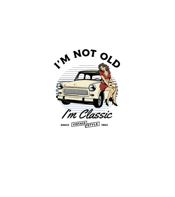 Trabant-I'am not old minta fehér pólón
