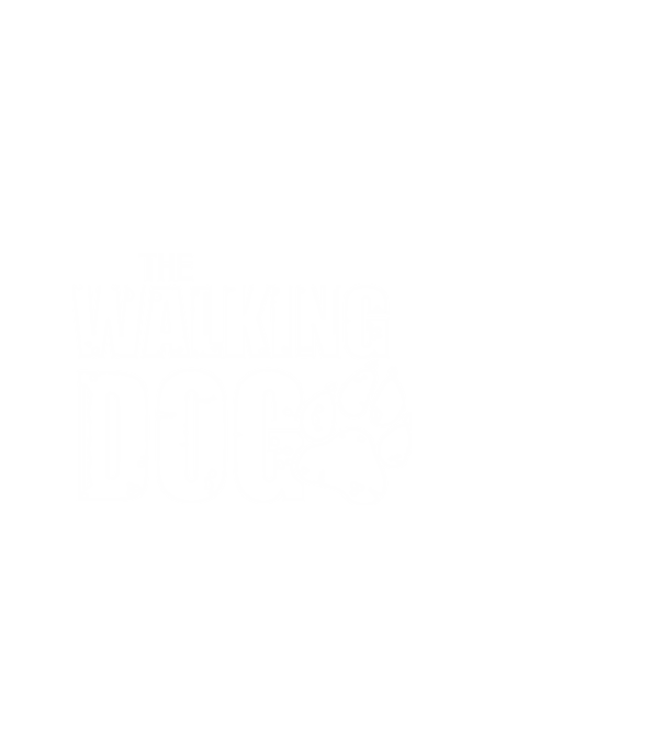 The walking dog minta fekete pólón
