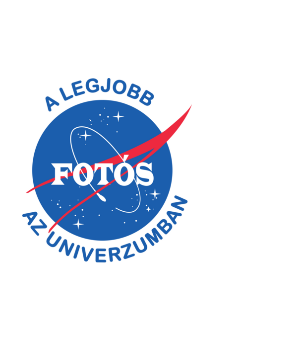 A legjobb fotós az univerzumban minta fehér pólón