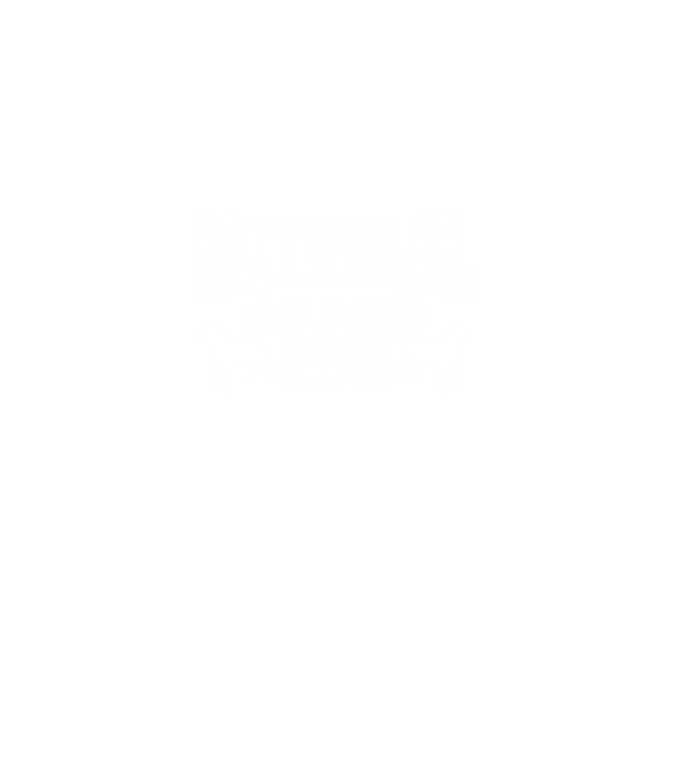 Rottweiler Bad Bones Division minta fekete pólón