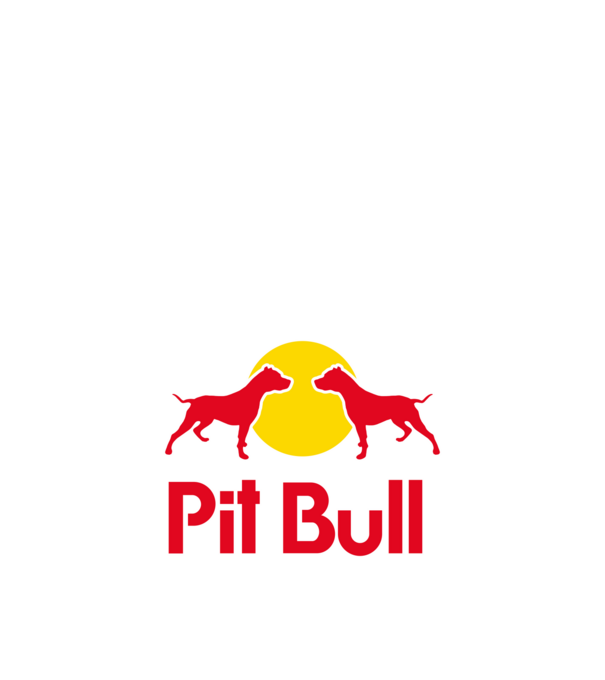 Pitbull - Márkaparódia minta királykék pólón