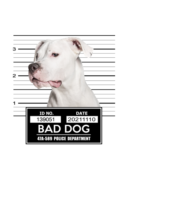 Argentin Dog - Bad Dog minta fekete pólón