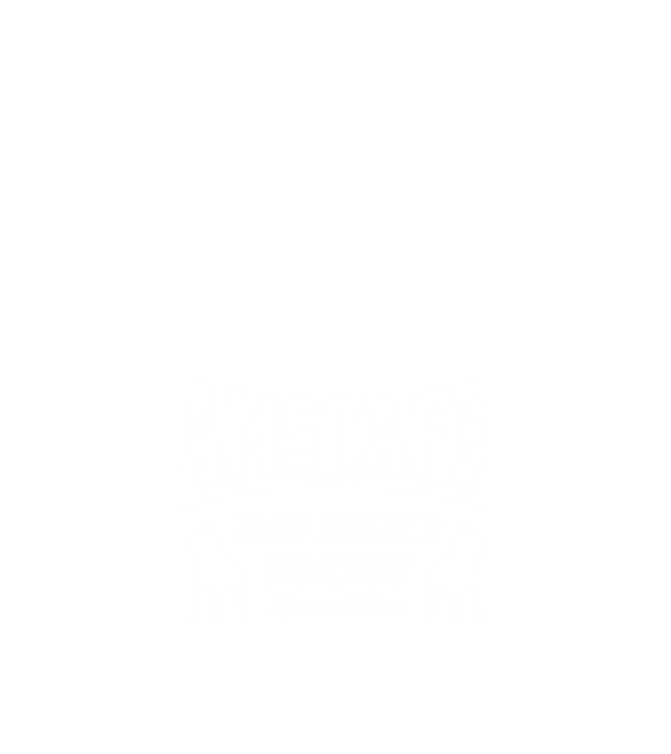 Amstaff bad Bones Division minta fekete pólón