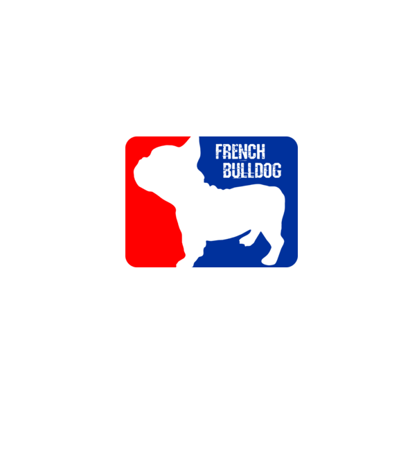 Francia Bulldog márka paródia minta szürke pólón