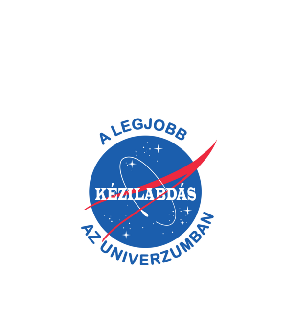 A legjobb kézilabdás az univerzumban minta fehér pólón