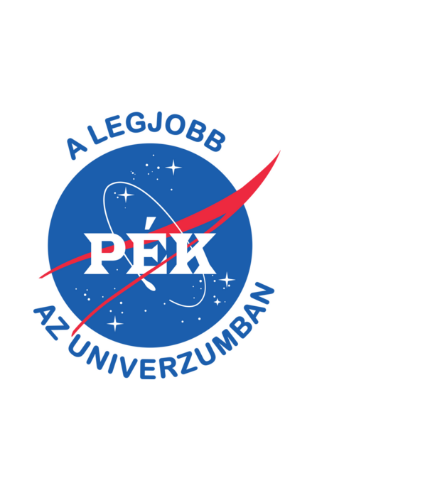 A legjobb pék az univerzumban minta világoskék pólón
