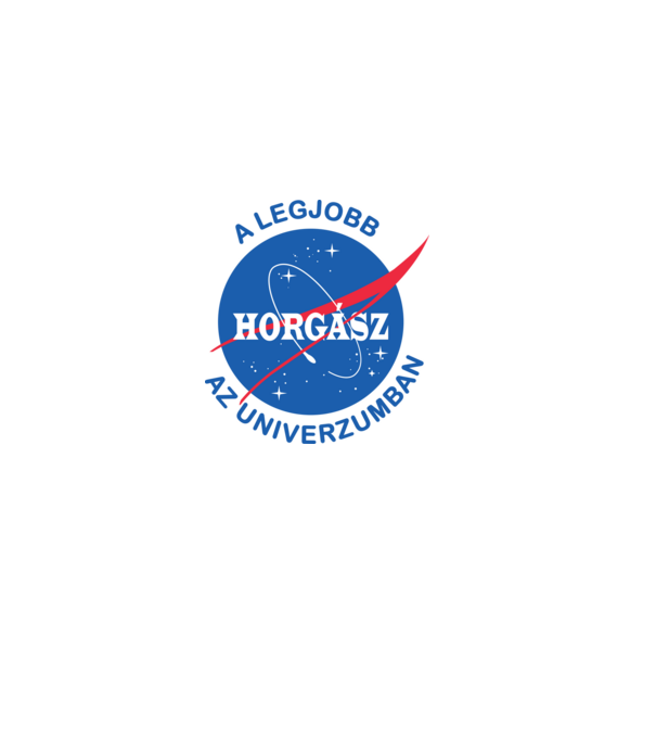 A legjobb horgász az univerzumban minta világos rózsaszín pólón