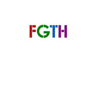 FGTH minta fekete pólón