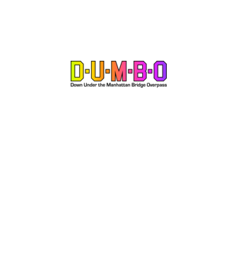 dumbo black minta fehér pólón