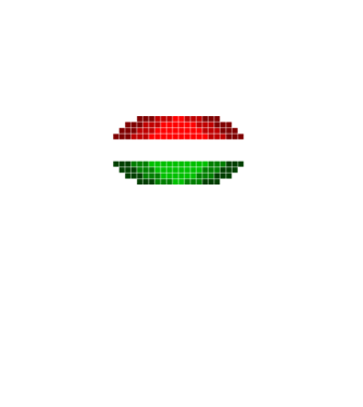 HUNGARY WHITE minta fekete pólón