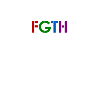 FGTH minta fekete pólón