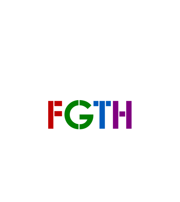 FGTH minta fekete pólón