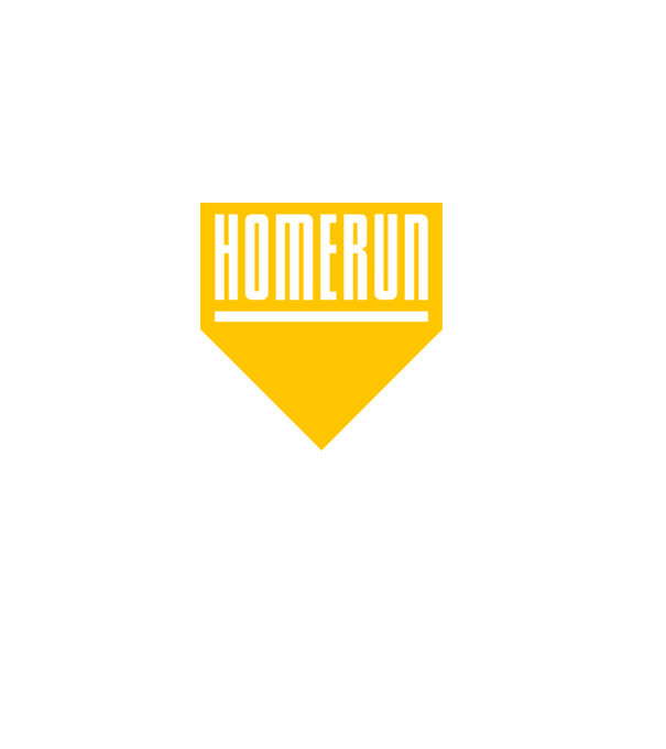 home run minta fekete pólón