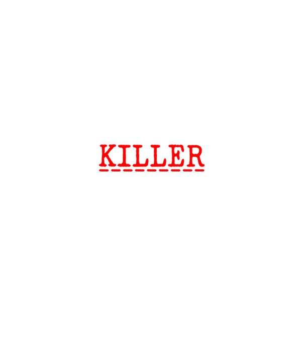 psycho killer minta királykék pólón