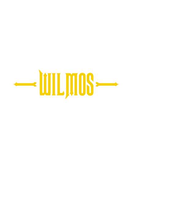 wilmos minta fekete pólón