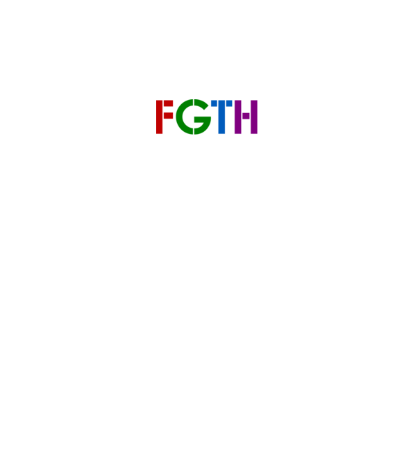 FGTH minta fekete pólón
