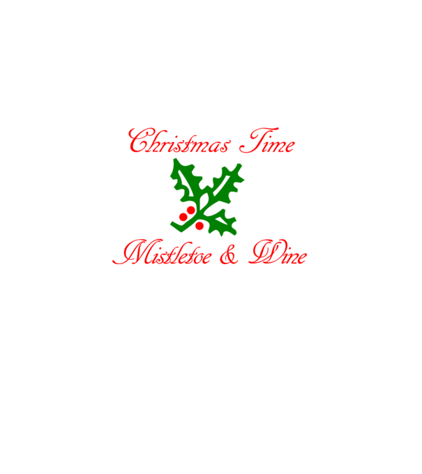 mistletoe minta szürke pólón